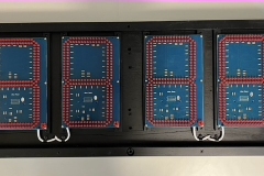 Front of display panel, filter removed, 10" MXA079 boards--Barry Andersen, KY